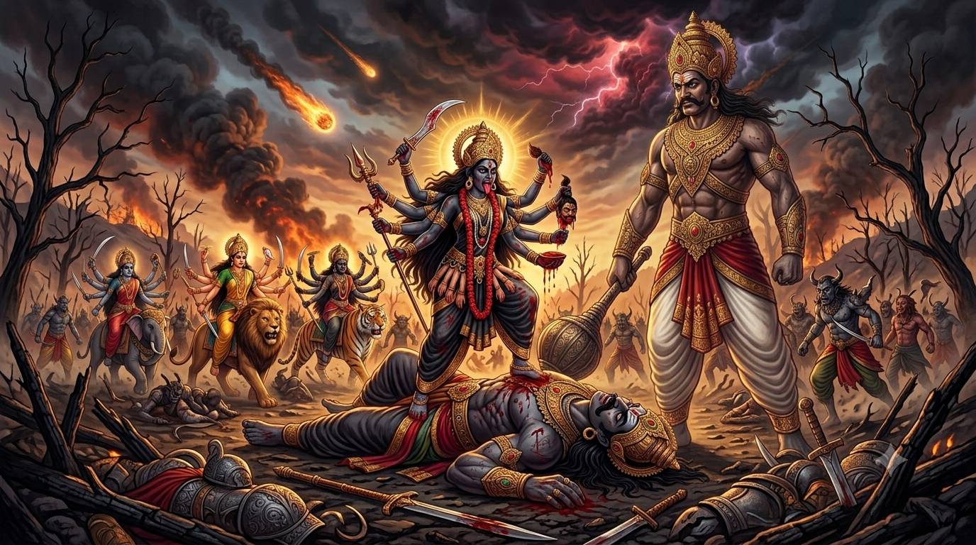 Shumbha and Nishumbha